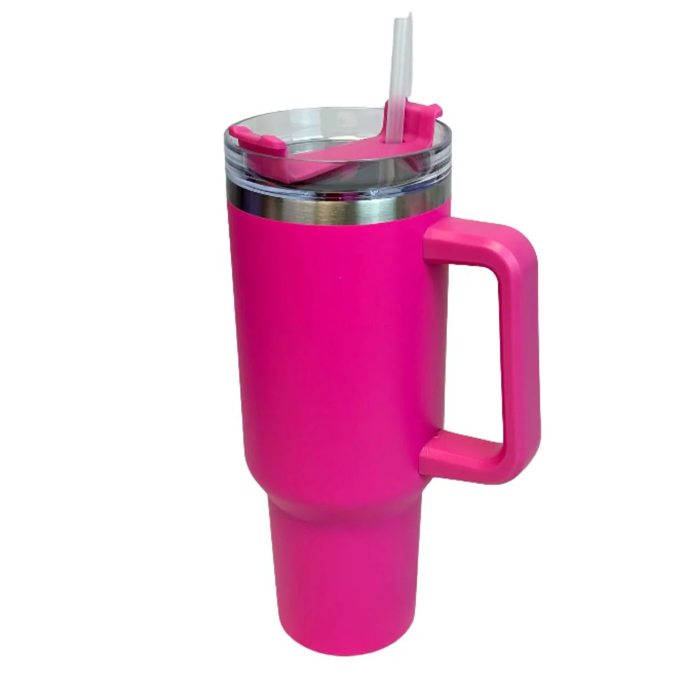 40 oz Laser Etch Tumbler with Handle - Image 6