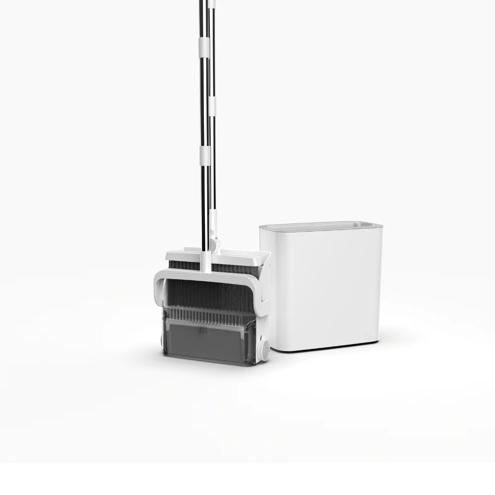 DustDockPro by CleanMattix- Premium 3-in-1 Broom, Dustpan, and Bin/Trashcan - Image 3