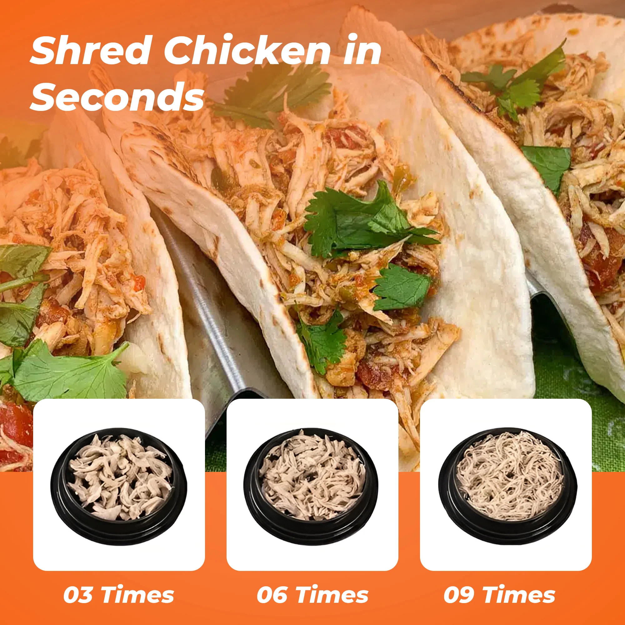 Heavy Duty Large Chicken Shredder - Image 6