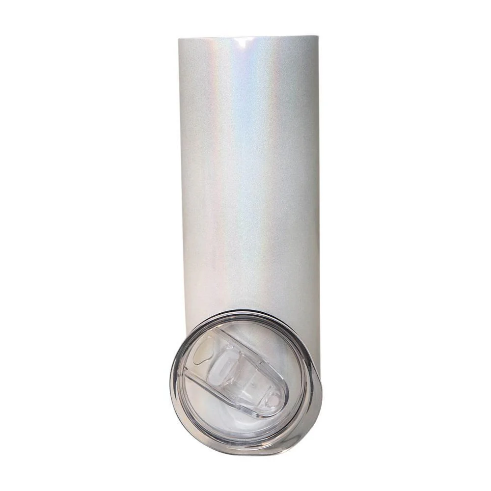 30oz Sublimation or Laser Etch Kupresso Straight Rainbow Halo Holographic Glitter Tumbler Assortment - Image 5