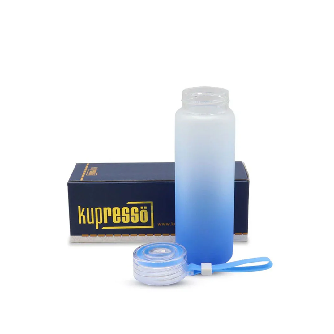 17 oz Kupresso Premium Sublimation Blank Glass Water Bottle Tumbler (ONLINE ONLY) - Image 4