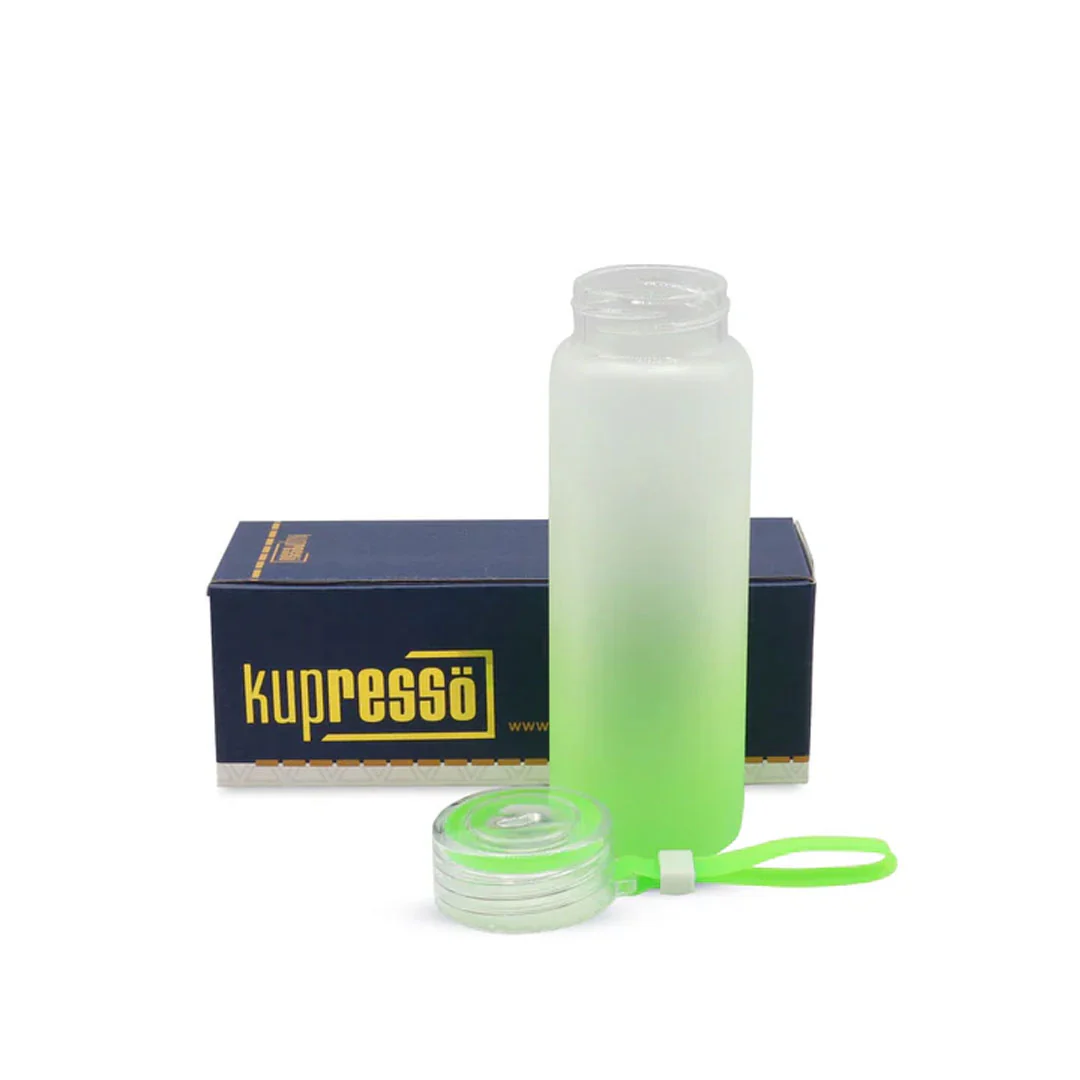 17 oz Kupresso Premium Sublimation Blank Glass Water Bottle Tumbler (ONLINE ONLY) - Image 5