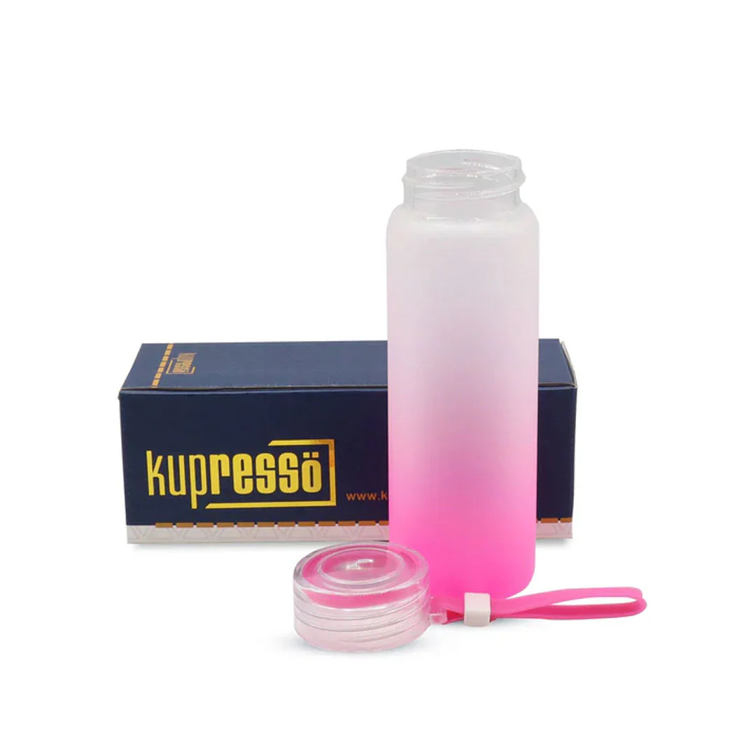 17 oz Kupresso Premium Sublimation Blank Glass Water Bottle Tumbler (ONLINE ONLY) - Image 6