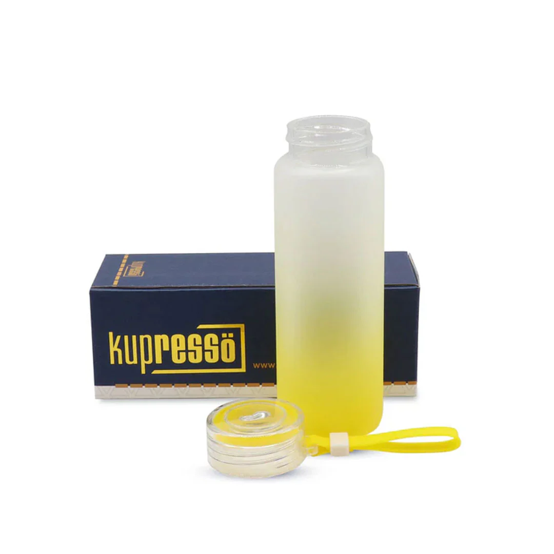 17 oz Kupresso Premium Sublimation Blank Glass Water Bottle Tumbler (ONLINE ONLY) - Image 7